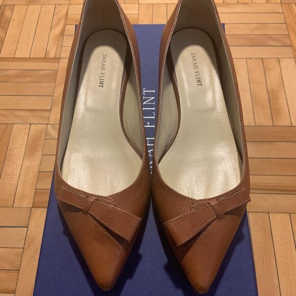 Sarah Flint flats- Natalie Saddle (7.5 US) - Picture 1 of 5